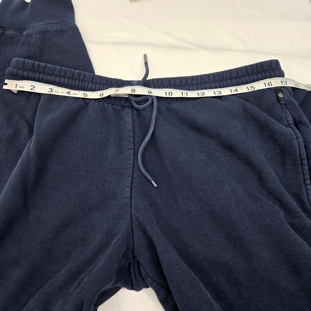 Ted Baker London‎ Mens 34 Joggers Navy Blue Heavyweight Sweatpants Fleece Casual - Picture 6 of 13